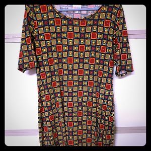 LulaRoe Julia midi dress